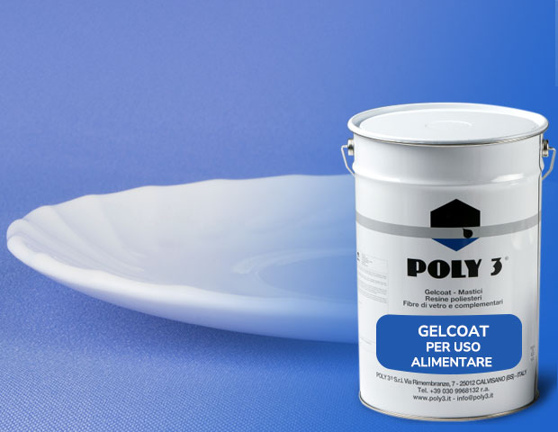 Gelcoat per uso alimentare 