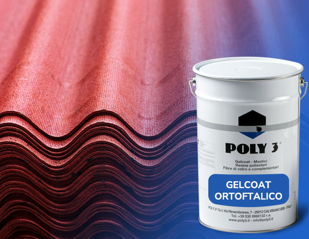 Gelcoat ortoftalico a bassa emissione 