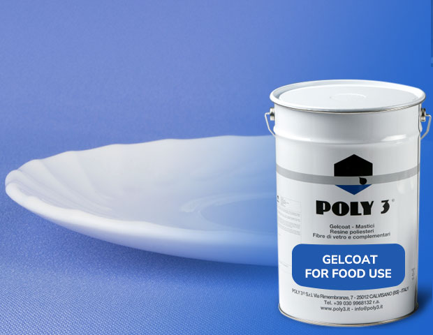Gelcoat for food use