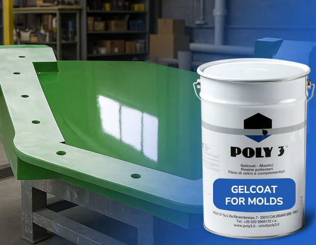 Gelcoat for molds